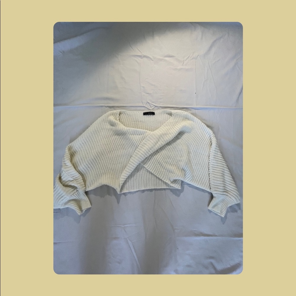 Zaful wrap sweater